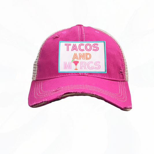 TACOS AND MARGS Trucker HAT