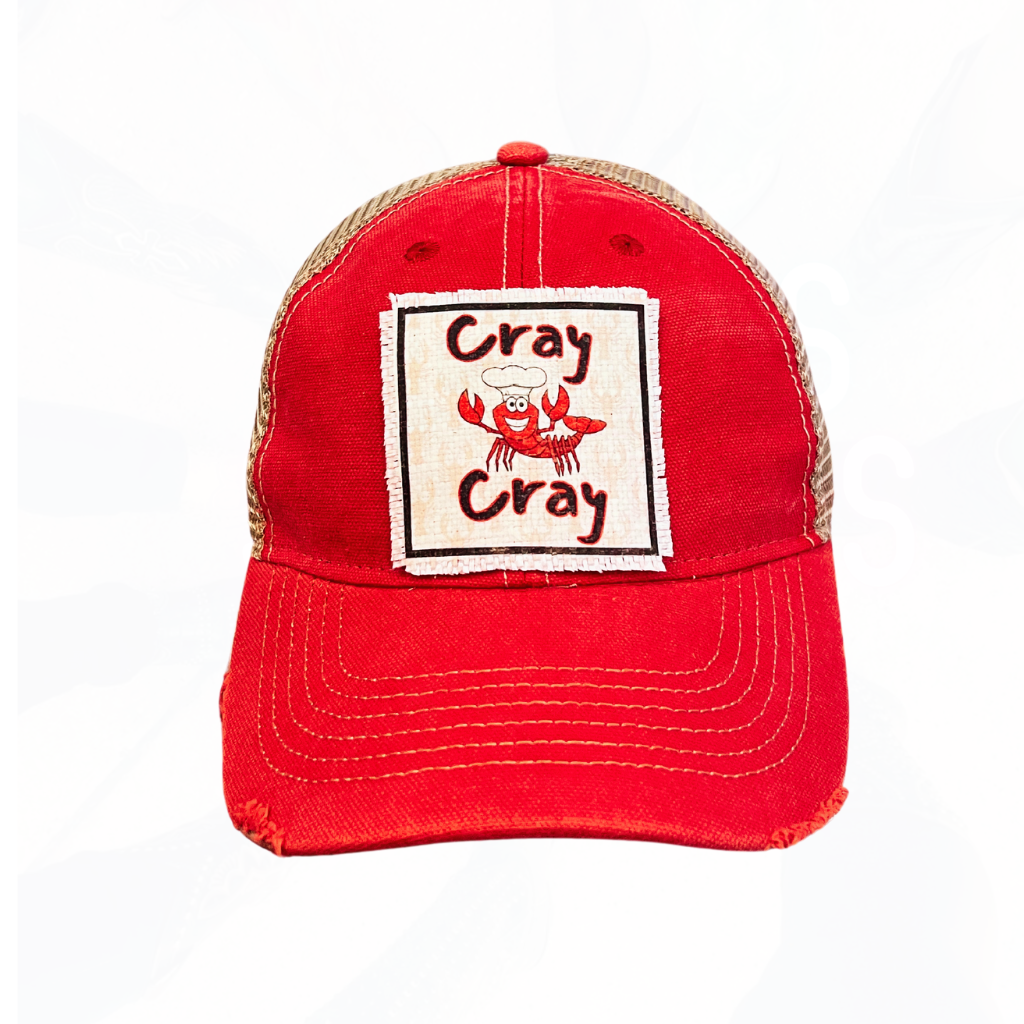 Fun Crawfish Season Trucker Hats - Lots of Colors & Designs