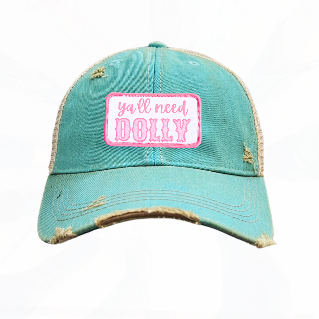 ya'll need DOLLY Trucker HAT