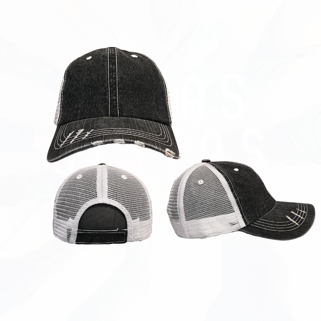 SALTY Pink Bandana Patch Trucker Hat