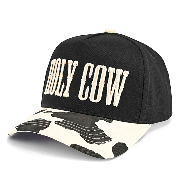 C.C Holy Cow trucker hat - Black