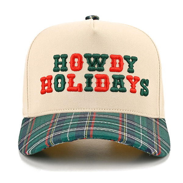 C.C Howdy Holidays trucker hat - Green
