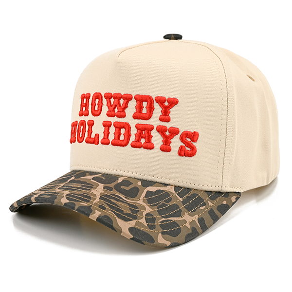 C.C Howdy Holidays trucker hat - Leopard