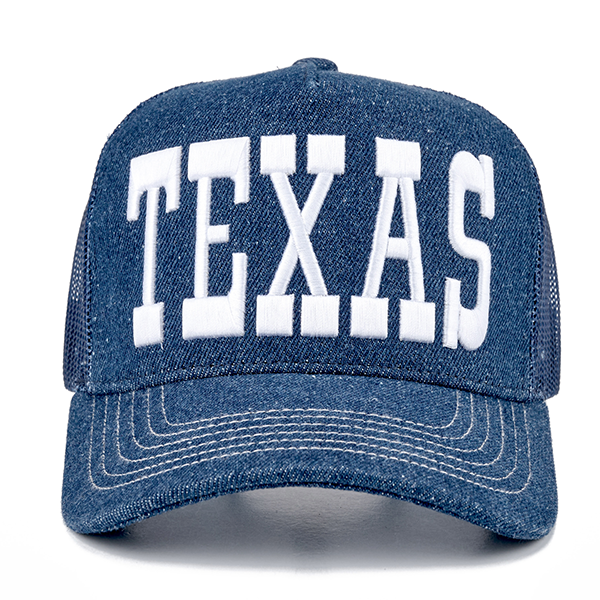 C.C TEXAS trucker hat - Dark Denim