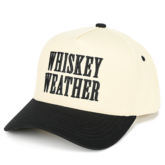 C.C Whiskey Weather trucker hat - Black