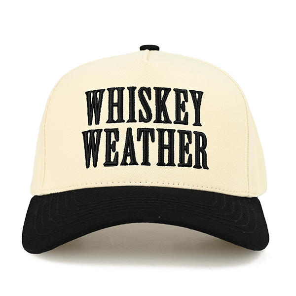 C.C Whiskey Weather trucker hat - Black
