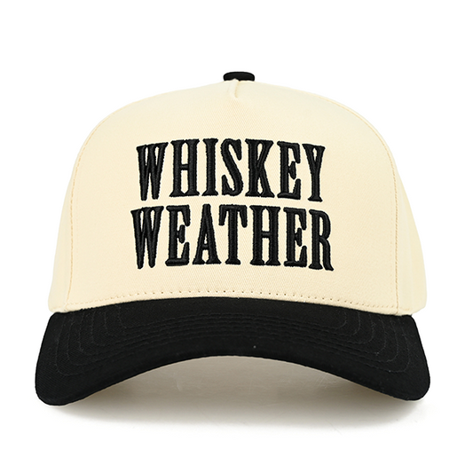 C.C Whiskey Weather trucker hat - Black