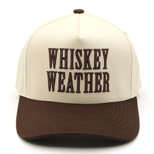C.C Whiskey Weather trucker hat - Brown