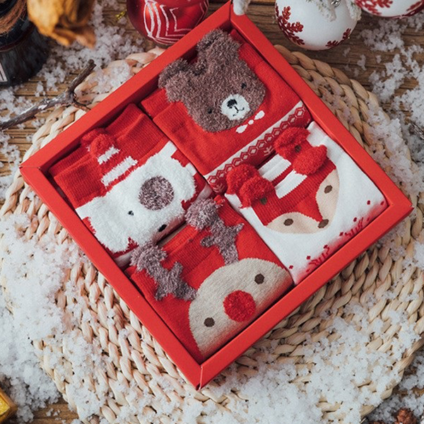 Christmas Gift Box Socks - photo 2