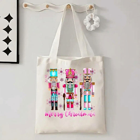 Christmas Nutcracker Merry Christmas Tote Bag