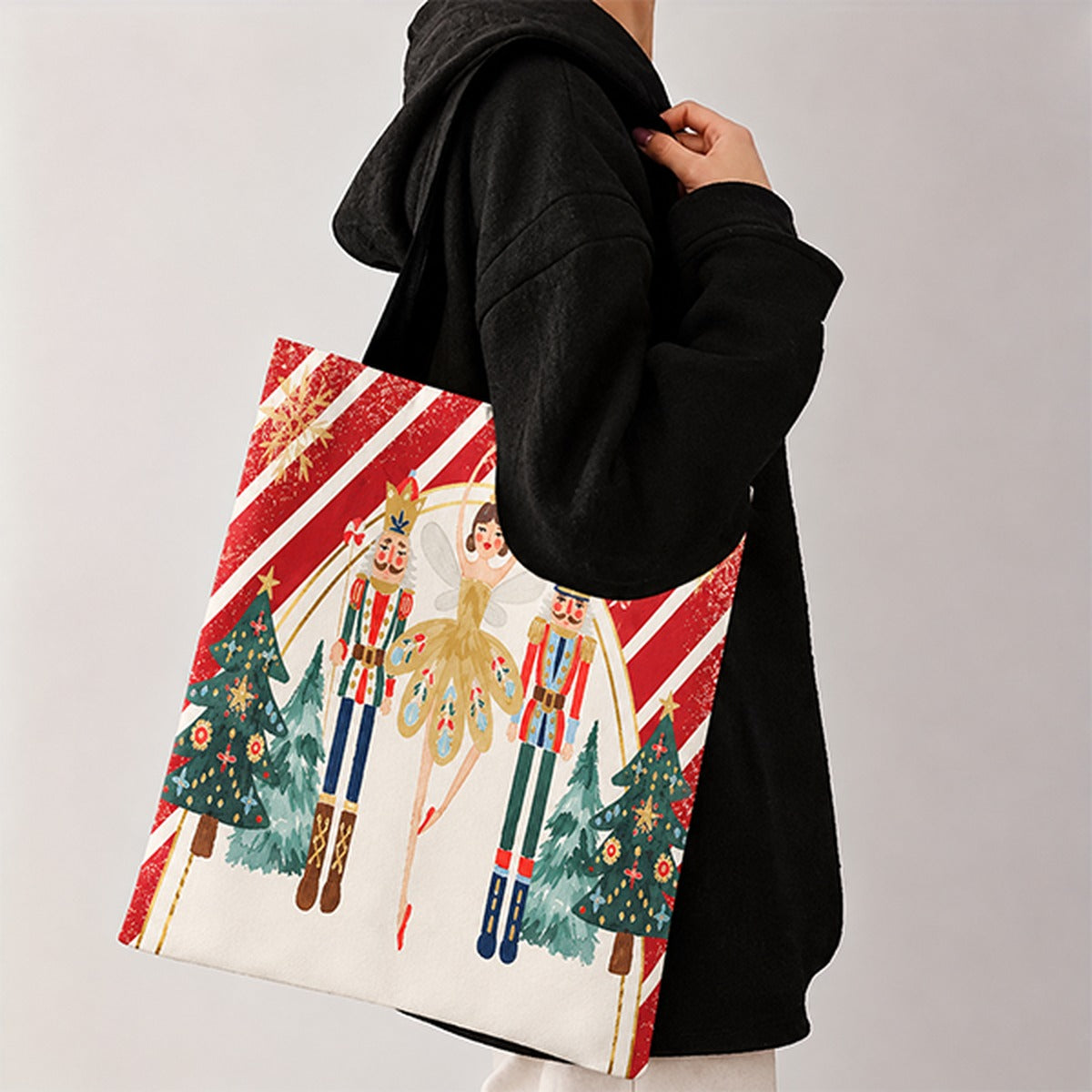 Christmas Nutcracker Tree Tote Bag