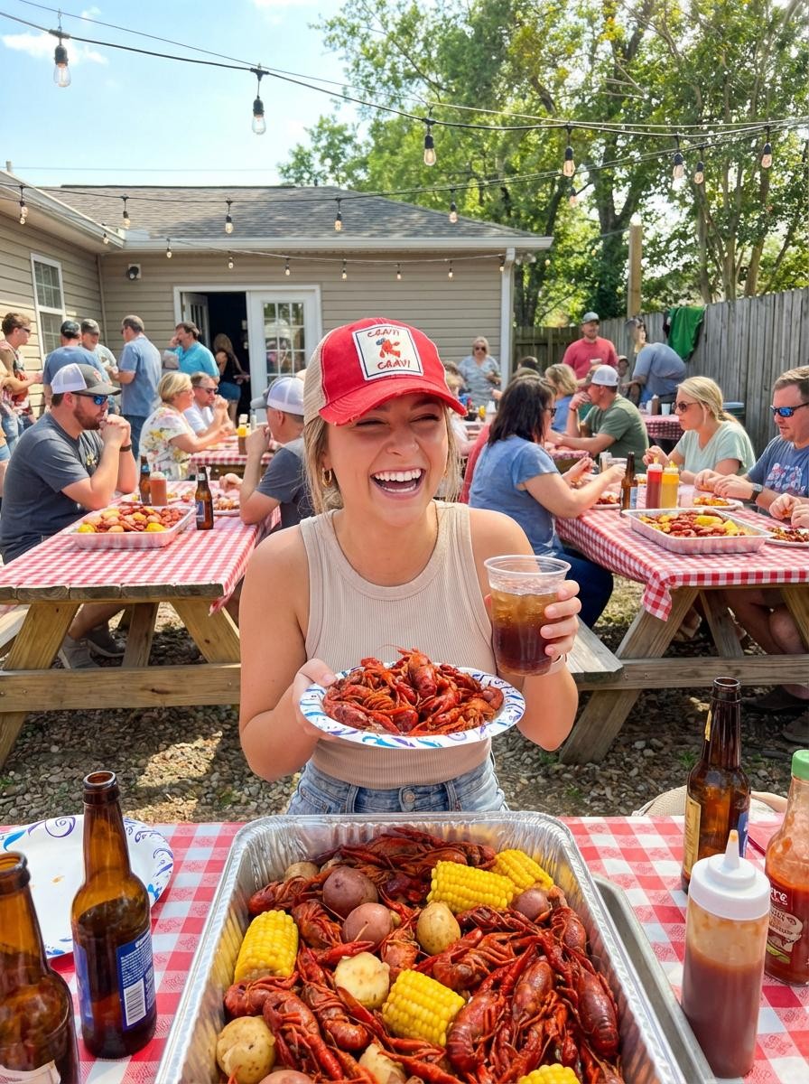 LET'S GET CRAY CRAY Crawfish Season Trucker Hats - Many Colors