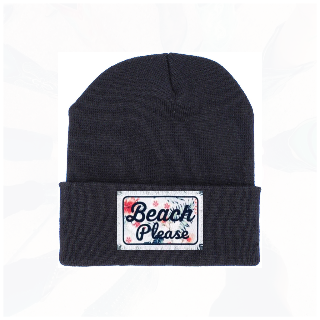 Sassy Beanie Hat - Beach Please