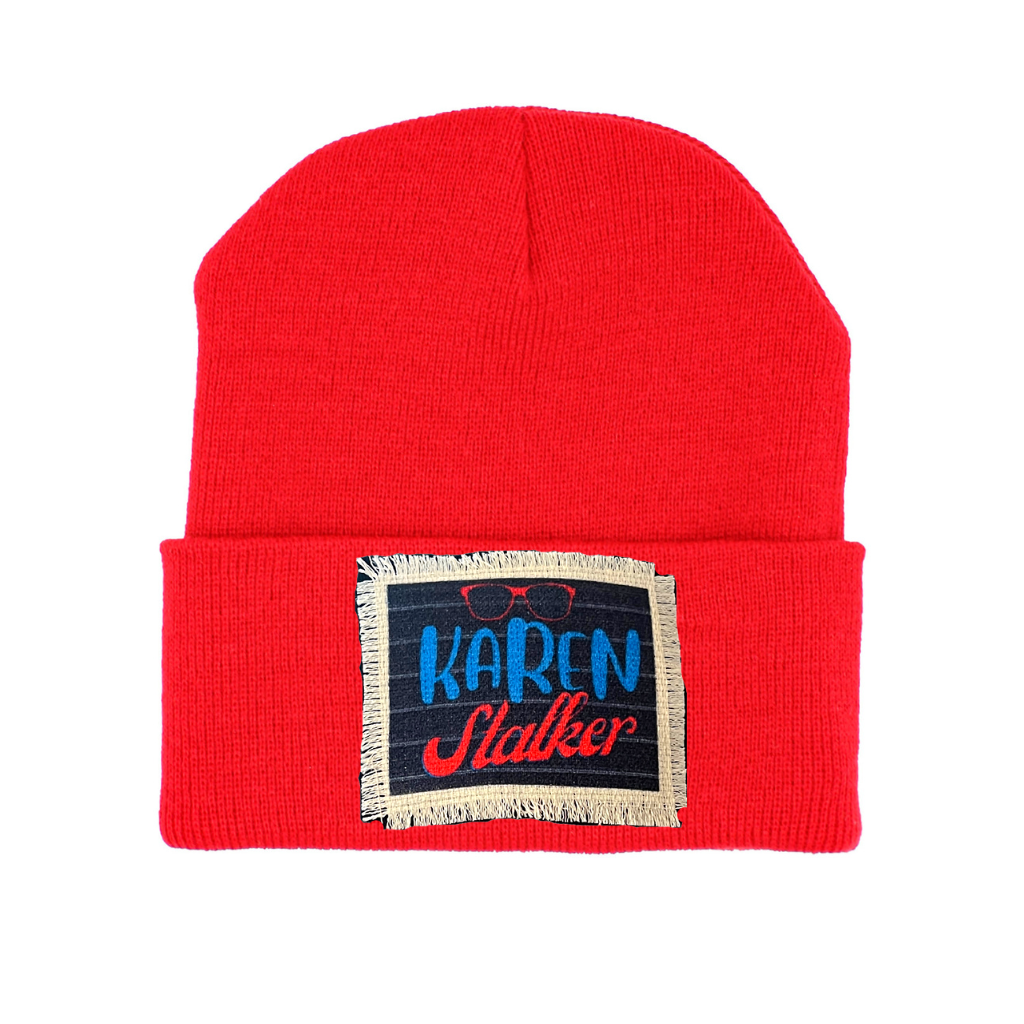 Sassy Beanie Hat - Karen Stalker - red hat style