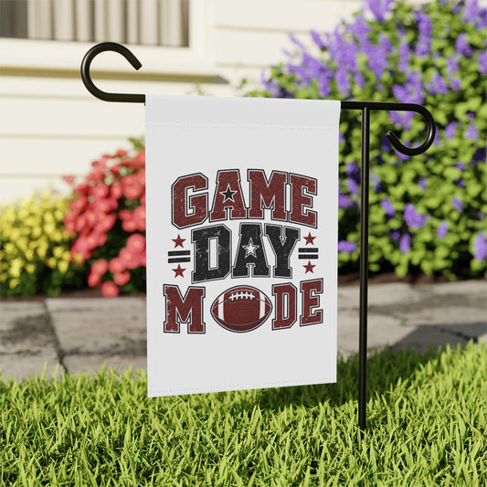 Game Day Mode Garden Flag Football Porch Decor
