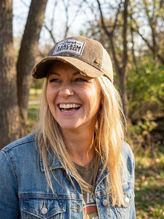 Fresh Sarcasm Served Daily Trucker Hat