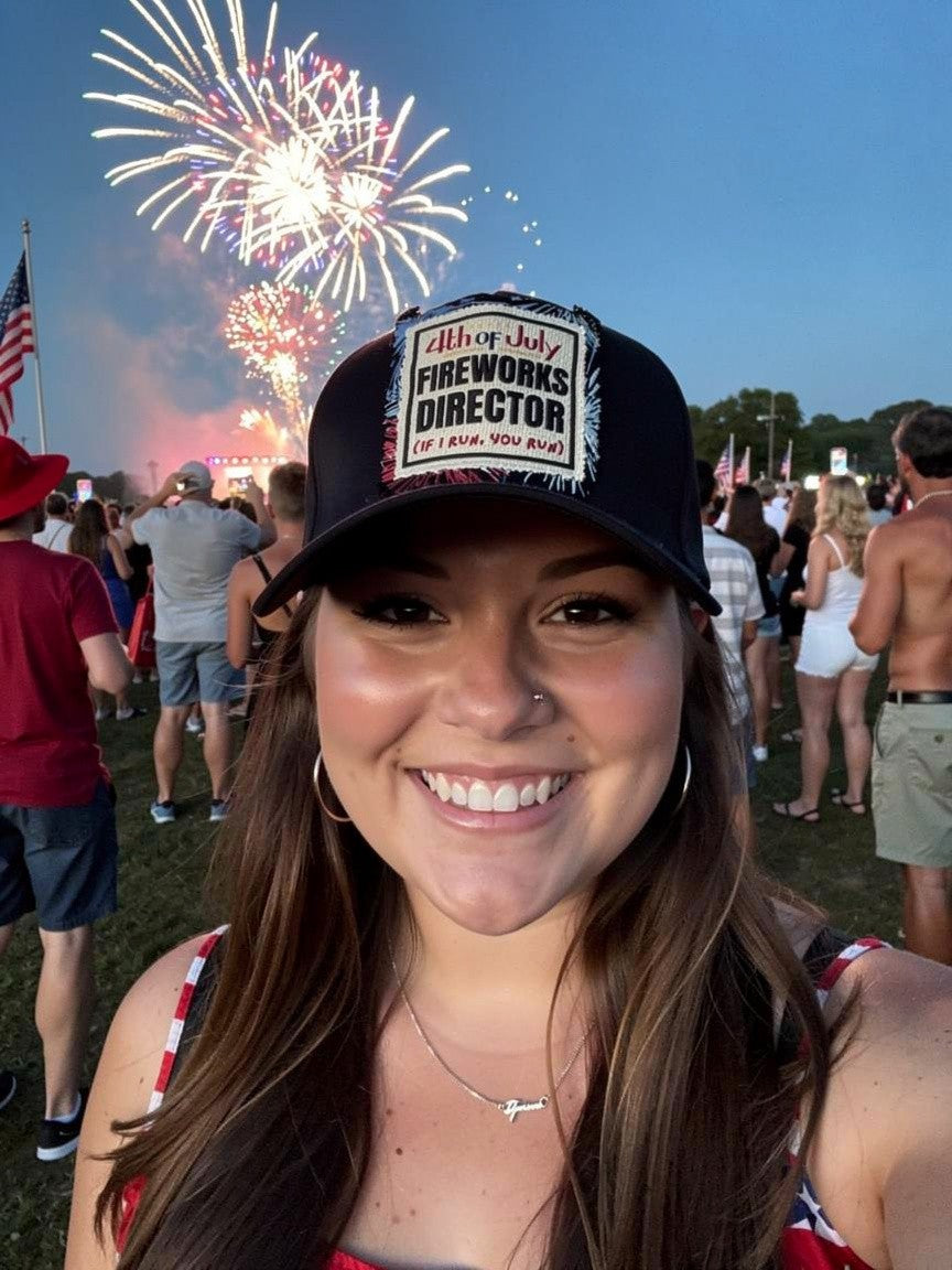 FIREWORKS DIRECTOR If I RUN You RUN Hat