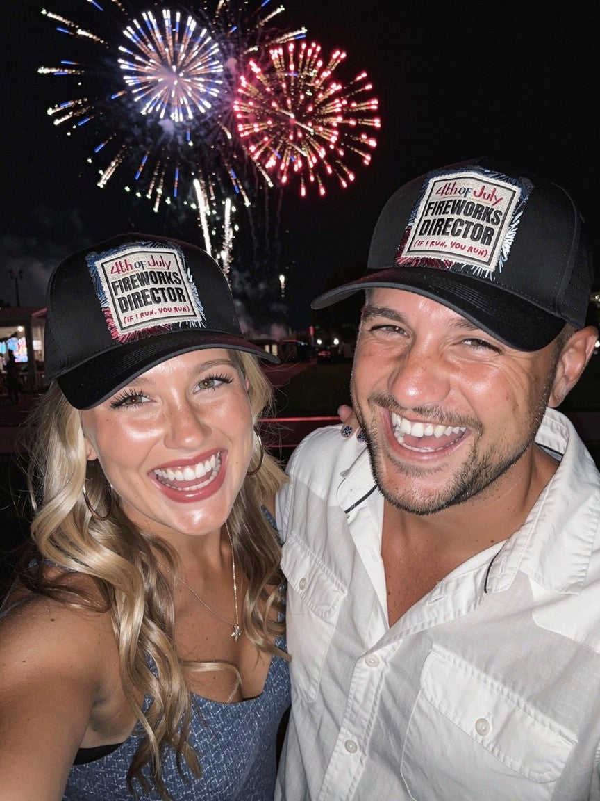 FIREWORKS DIRECTOR If I RUN You RUN Hat