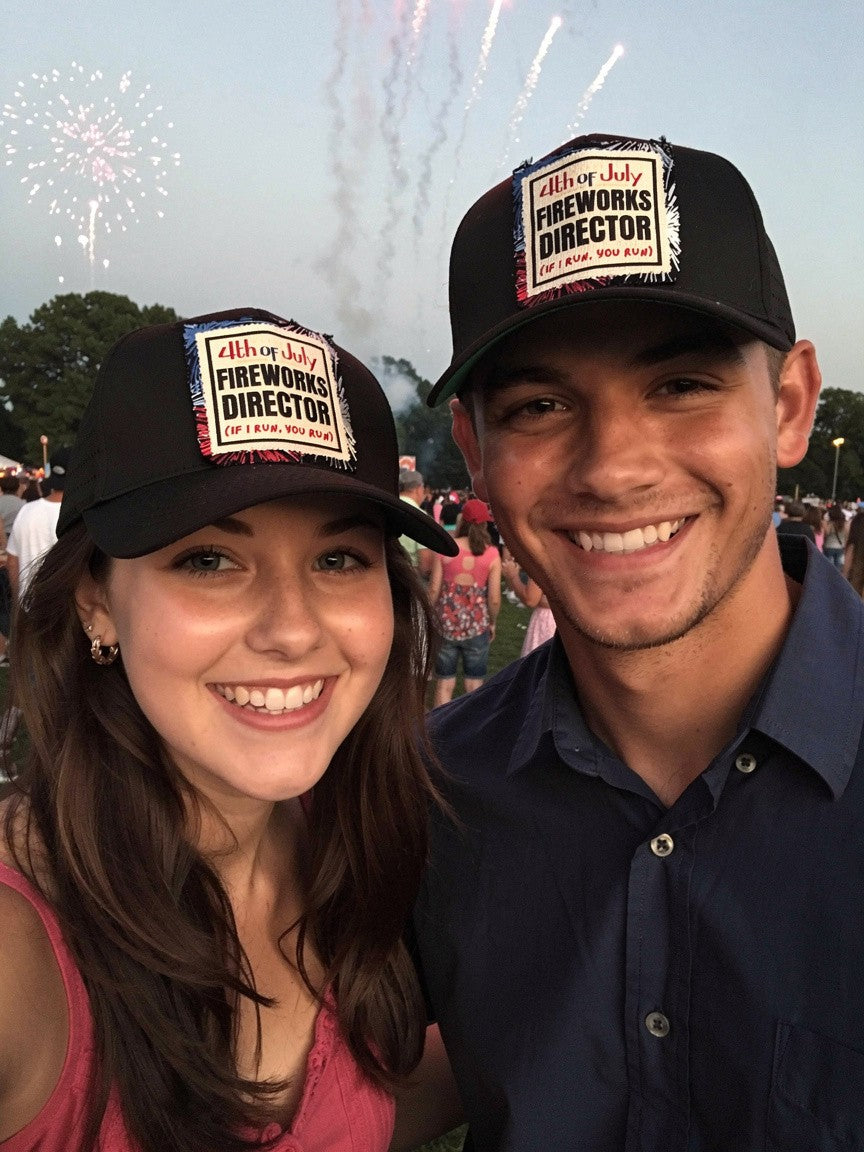 FIREWORKS DIRECTOR If I RUN You RUN Hat