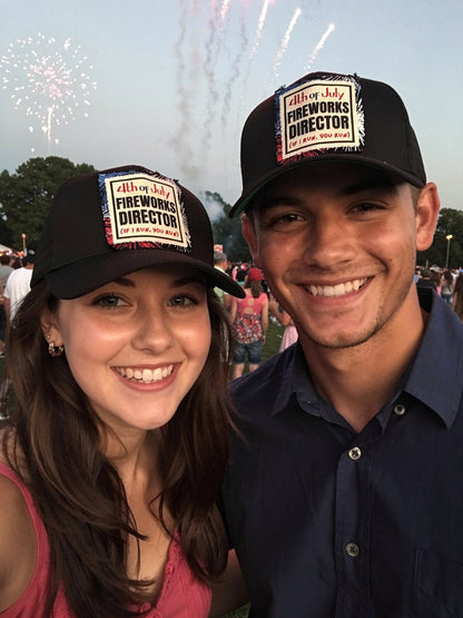 FIREWORKS DIRECTOR If I RUN You RUN Hat