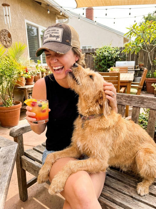 I Work Hard So My DOG Can Have Nice Things Trucker Hat