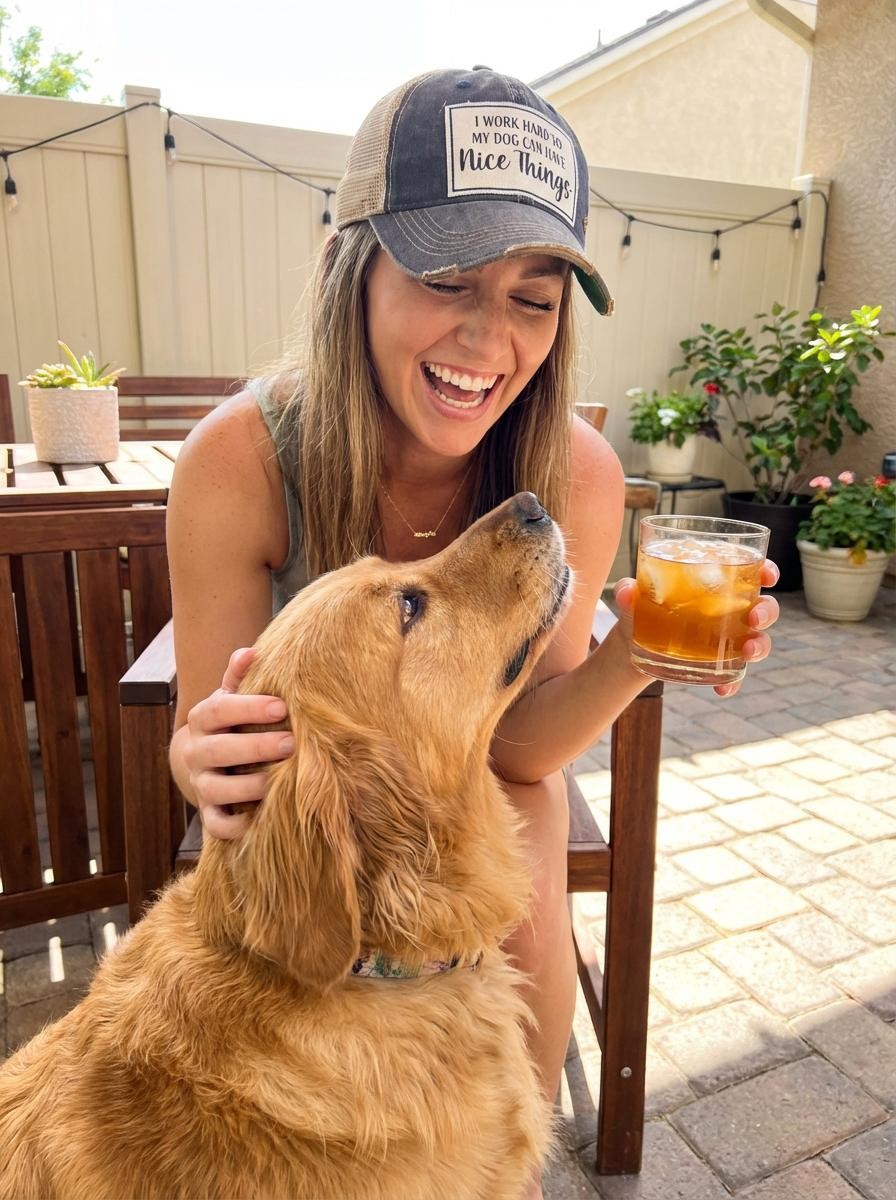 I Work Hard So My DOG Can Have Nice Things Trucker Hat