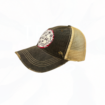 Let that sh*t go Design Trucker HAT