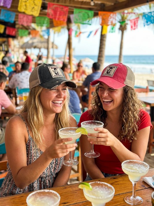 Mamacita Needs a Margarita USA Patriotic MAMA Trucker Hat