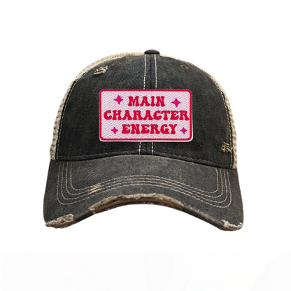 MAIN CHARACTER ENERGY Hats - 3 CHOICES