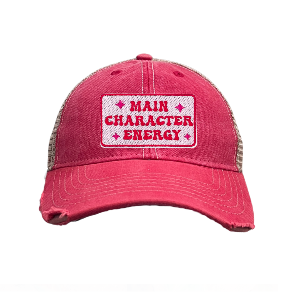 MAIN CHARACTER ENERGY Hats - 3 CHOICES