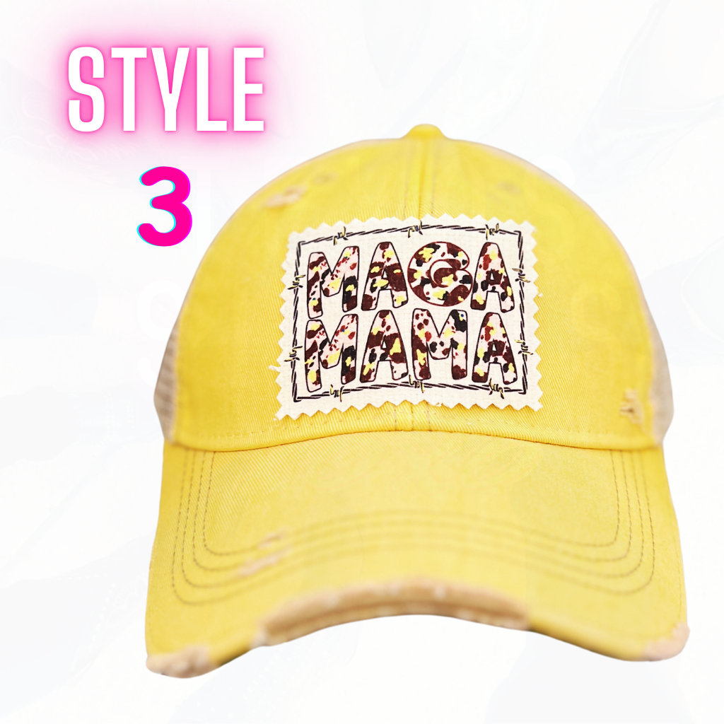 MAGA MAMA HAT - 4 Colors