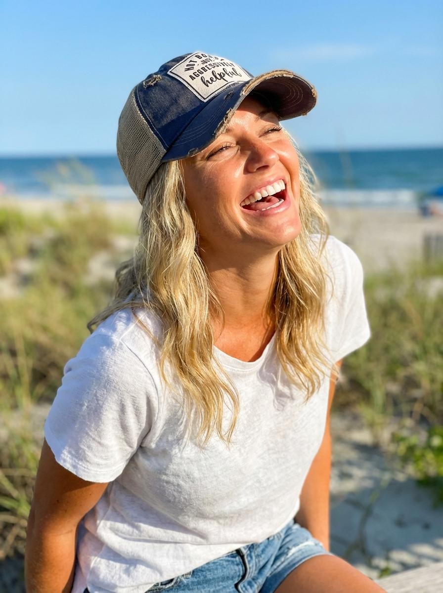 Not BOSSY Just Aggressively Helpful Trucker Hat