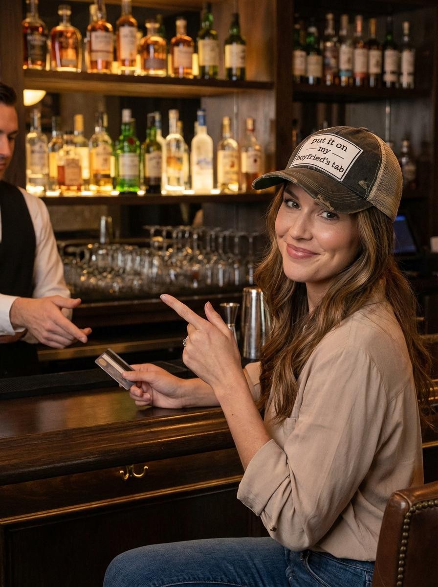 Put it on my Boyfriend's Tab Trucker Hat