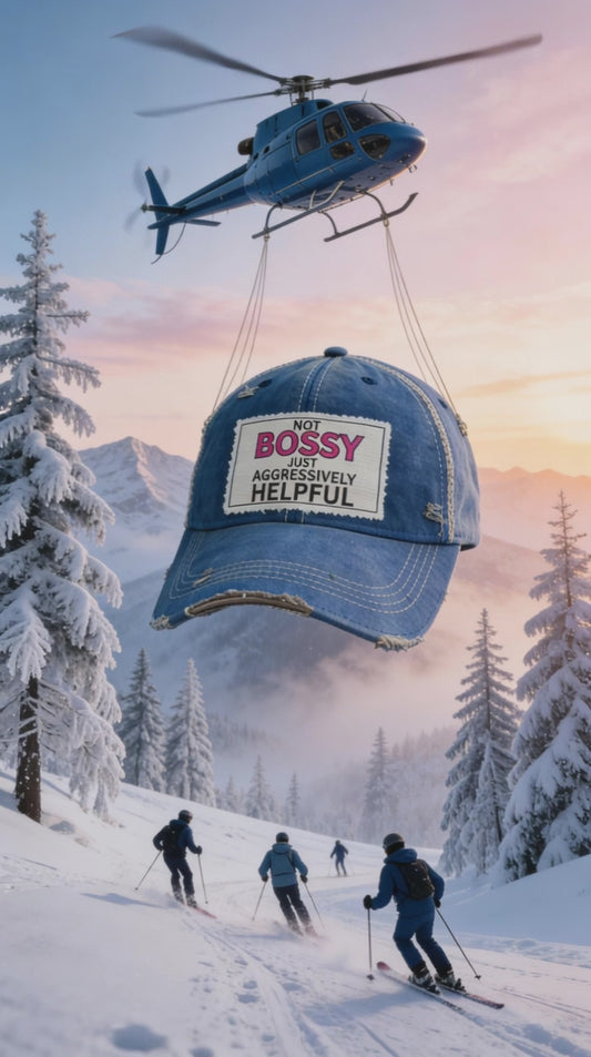 Not Bossy Just Agressively Helpful Hat