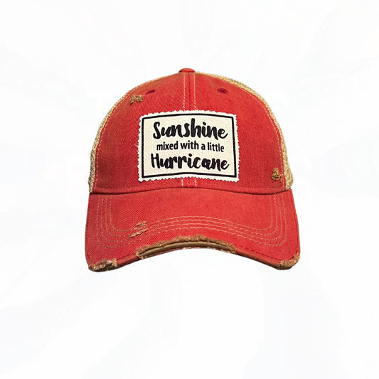 Sunshine mixed with Hurricane Trucker Hat