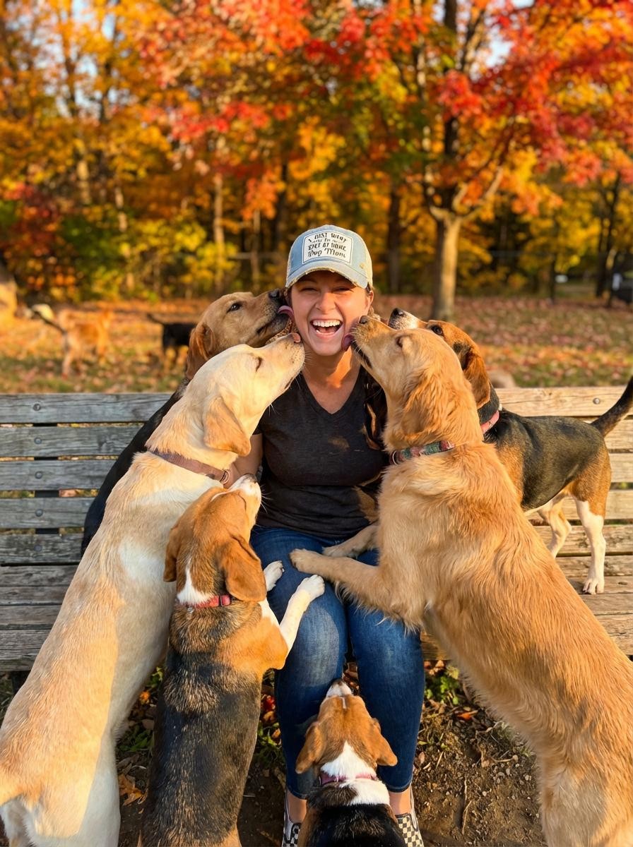 I JUST WANT to be a STAY AT HOME Dog Mom Trucker Hat