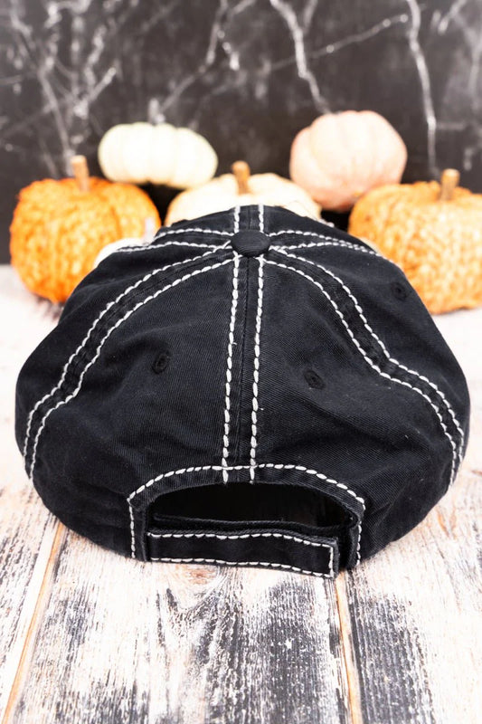 BOO Halloween Baseball Hats - 2 Colors
