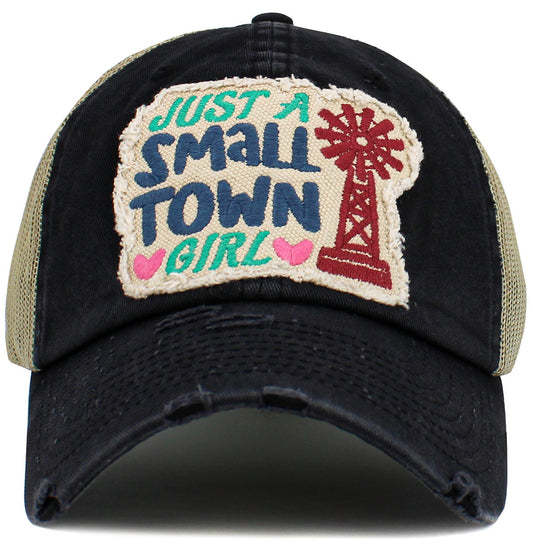 Just a Small Town Girl Trucker Hat