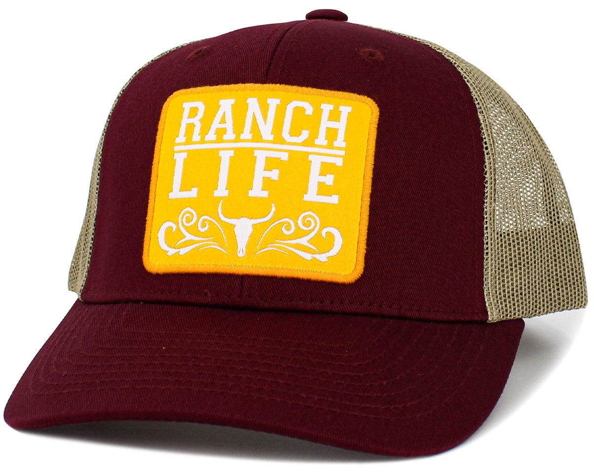 RANCH LIFE Trucker Hats - 4 Colors