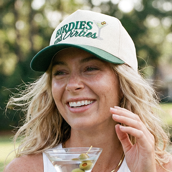 C.C BIRDIES and Dirties Patch Trucker Cap Green