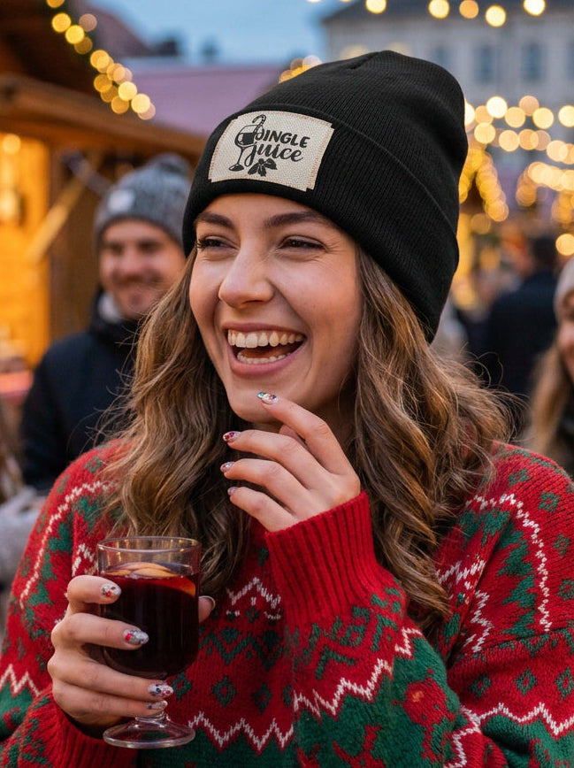 Sassy beanie hat Jingle Juice - lifestyle photo