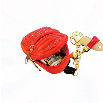 So Cute Mini Bling Backpack Keychains - Many Colors