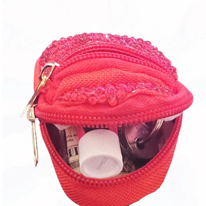 So Cute Mini Bling Backpack Keychains - Many Colors