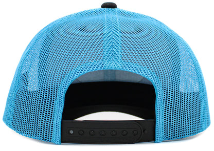 Round Fish Flag Hats - Black or Blue