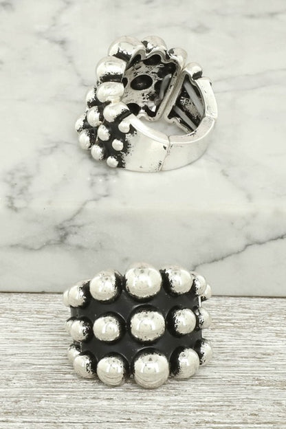 Dome Bubble Stretch Ring
