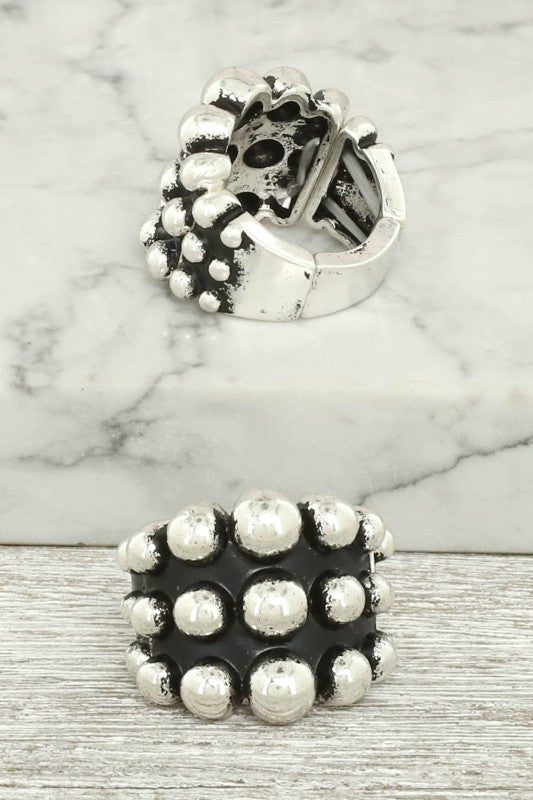 Dome Bubble Stretch Ring