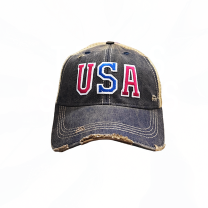 USA Patch Trucker Hat