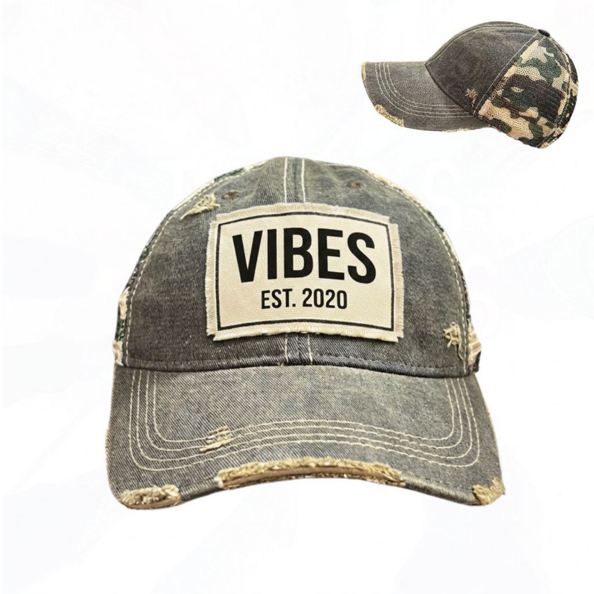 VIBES Est 2020 Patch Trucker Hat - Lots of Colors