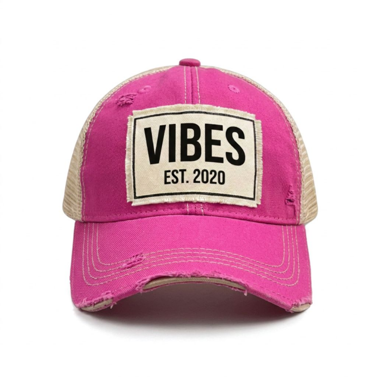 VIBES Est 2020 Patch Trucker Hat - Lots of Colors