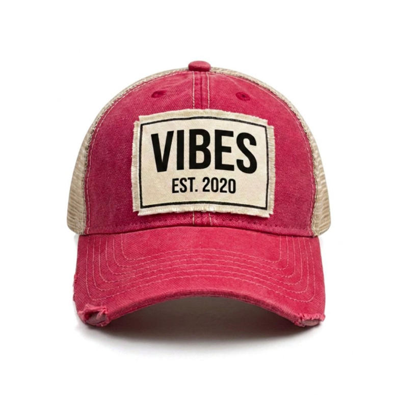 VIBES Est 2020 Patch Trucker Hat - Lots of Colors